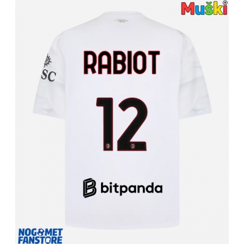 AC Milan Adrien Rabiot #12 Gostujuci Dres 2026-27 Kratak Rukav